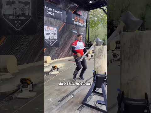 The European Trophy’s coming up–and do you know who the man to beat is? 😏🔥 #lumberjack #woodchopping