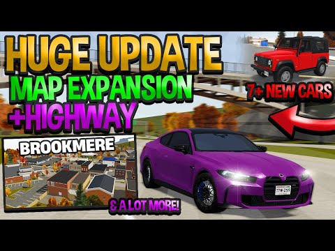 HUGE UPDATE Map Expansion + Highway & MORE! (Greenville Roblox!)