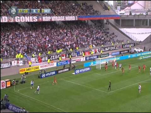 HIGHLIGHTS Olympique Lyon - Stade Brest (1:0) [21.10.2012] ALL GOALS