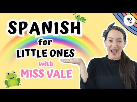 2 Year Old Milestones - Toddler Learning Video - Spanish with Miss Vale