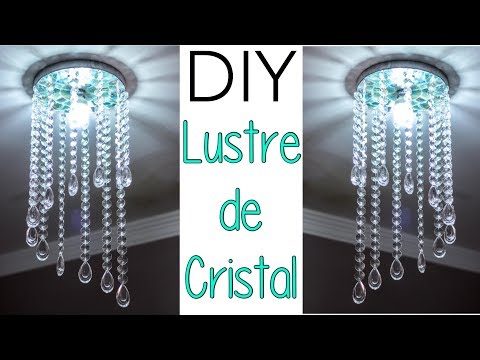 COMO FAZER LUSTRE DE "CRISTAL" GASTANDO POUCO