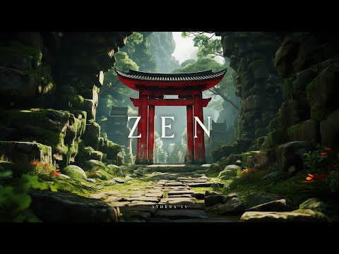 Shinto Valley | Beautiful Relaxing Japanese Zen Music with Flute and Nature Sounds