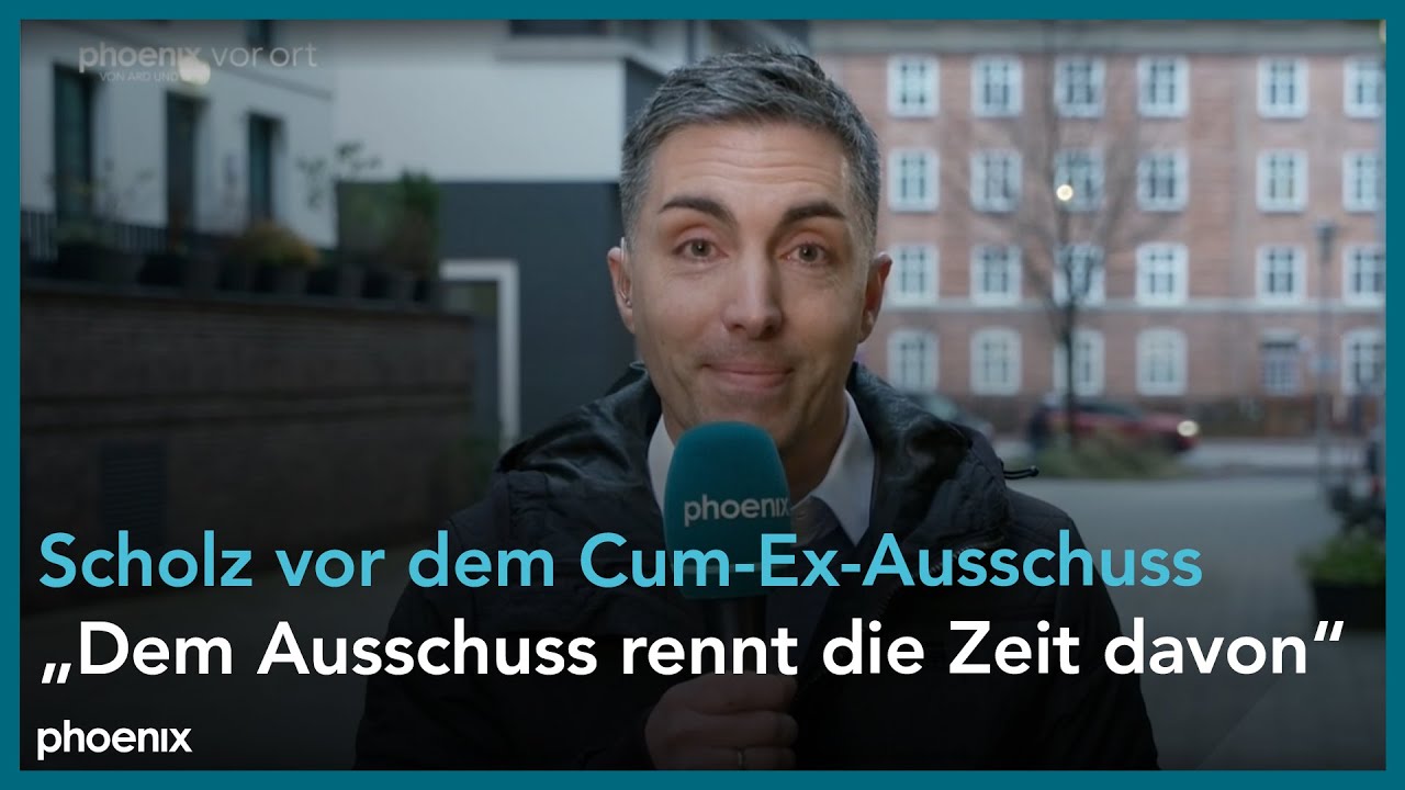 Massimo Bognanni zum  Untersuchungsausschuss „Cum-Ex-Steuergeldaffäre“ mit Olaf Scholz | 06.12.24