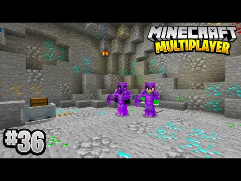BEST CAVE EVER in Minecraft Multiplayer Survival! (Episode 36)