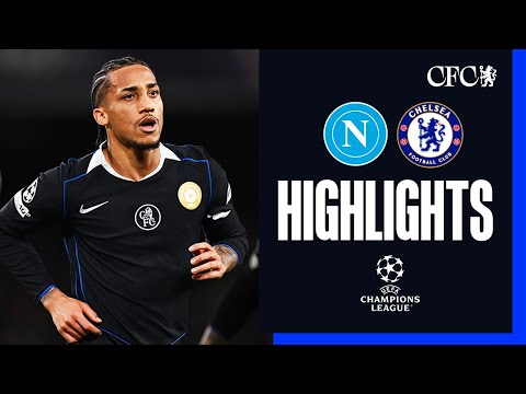 JOÃO PEDRO brace seals last-16 place! | Napoli 2-3 Chelsea | HIGHLIGHTS | UCL 25/26