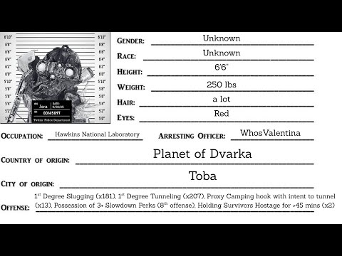 Singularity Main vs The Survivor Rulebook - Dead by Daylight