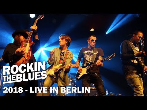 Quinn Sullivan, Eric Gales, Gary Hoey at Rockin' the Blues 2018.03.10 - Berlin, Columbia Theater