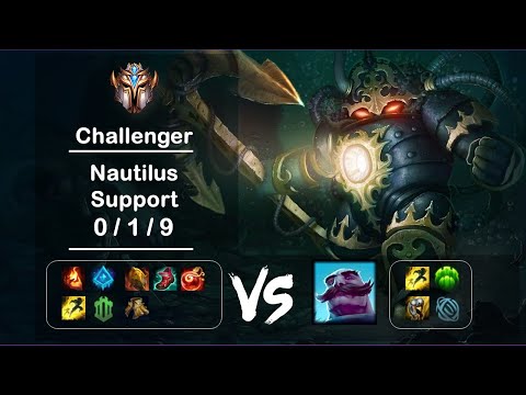 Support Nautilus vs Braum KR Challenger Patch 12.5