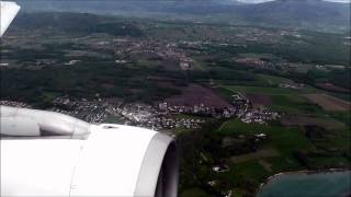 preview picture of video 'Aterrissagem em Genebra / Geneva Landing'