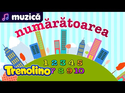 Numărătoarea // Trenolino // Învățăm copiii să numere #deseneanimatecopii #cantecelecopii