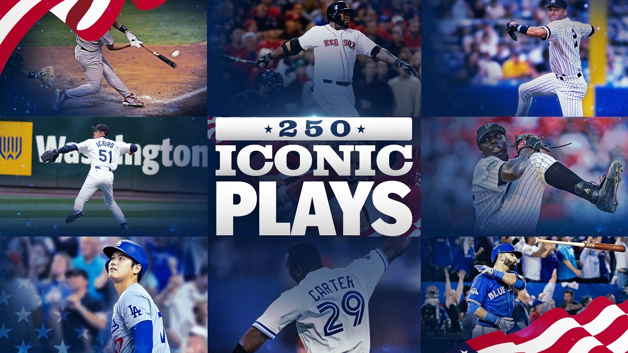 250 ICONIC Plays and Moments from Baseball History! (Supercut) | MLB 250 For 250