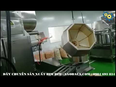 Dây Chuyền Chế Biến Bim Bim Công Nghiệp