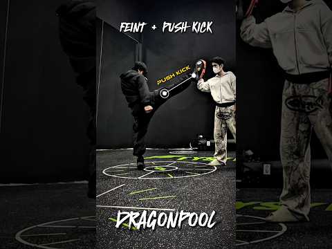 Feint + Push kick #tutorial #youtubeshorts #ytshorts #usa #russia #mma #shorts #yt #shortvideo #kick
