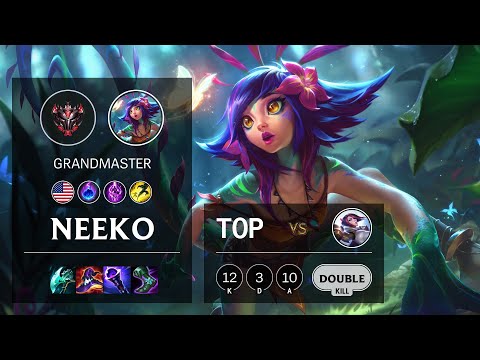 Neeko Top vs Fiora - NA Grandmaster Patch 11.11