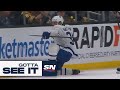 GOTTA SEE IT: Auston Matthews Gives Maple Leafs Late Lead In Game 2 With Breakaway Beauty
