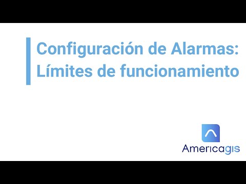 Alarmas por limites de funcionamiento