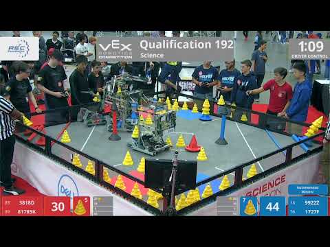 2018 VRC Sci Q192 - 3818D 81785K vs 9922Z 1727F - 64 to 120