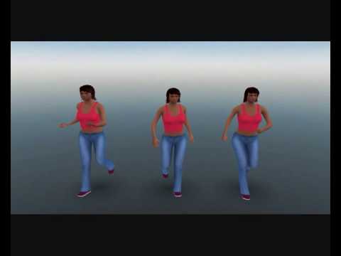 Laufstile in Singles 2