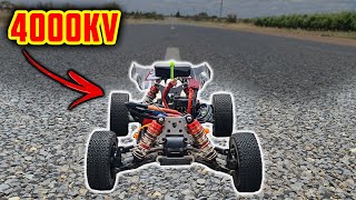 CRASHED! WLtoys 144001 Brushless 3s 4000kv