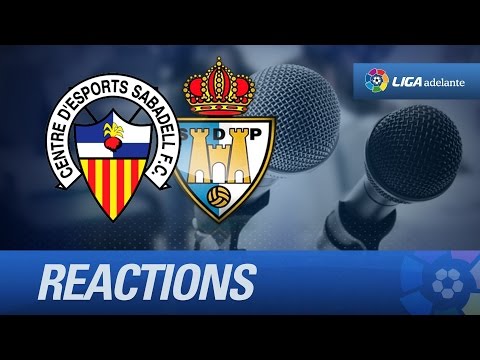 Rueda de prensa de Olmo tras el CE Sabadell (1-0) SD Ponferradina - HD