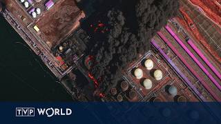Ukraine strikes Russia's Ust-Luga port again | TVP World News