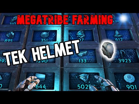 MegaTribe Life #16 Farming Tek Helmet | UNLUCKY | Ark Official PvP 🍭
