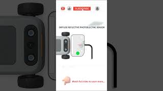 Diffuse reflective sensors - Type of Photoelectric Sensor #Sensor #photoelectricsensor