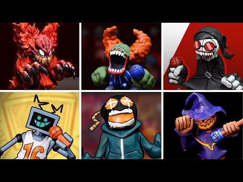 Making Mods Sculptures FRIDAY NIGHT FUNKIN'