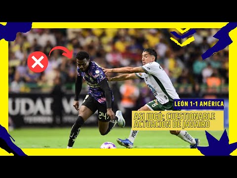 Actuación de Javairo Dilrosun en #León 1-1 #America #ligamx #apertura2024