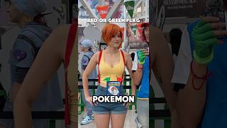 Red or green flag? #pokemon #anime #pokemonchannel #animeexpo #losangeles #shorts #interview