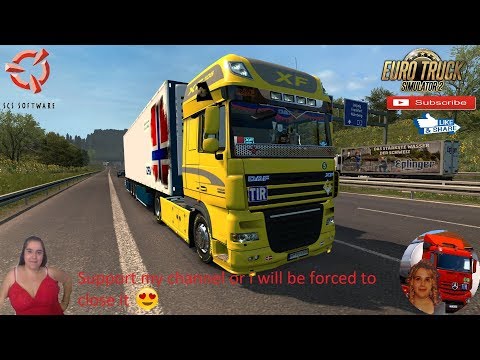Euro Truck Simulator 2 (1.36) DAF XF 105 Reworked v2.6 [Schumi] [1.36] + DLC's & Mods