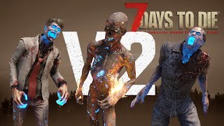 【7Days to Die V.2.5】【絶望】荒れ地フェラルがもはや地獄絵図ｗ無限湧きの恐怖に耐えられるか？！＜14日目＞#11（7DTD、ブラッドムーンホード、フェラルホード）