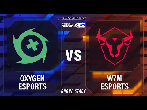 w7m esports vs. Oxygen Esports // Rainbow Six: Siege at Gamers8 // Day 2