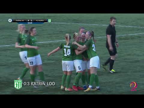 Naiste Balti liiga: Pärnu JK - Tallinna FC Flora 0:3 (0:3)