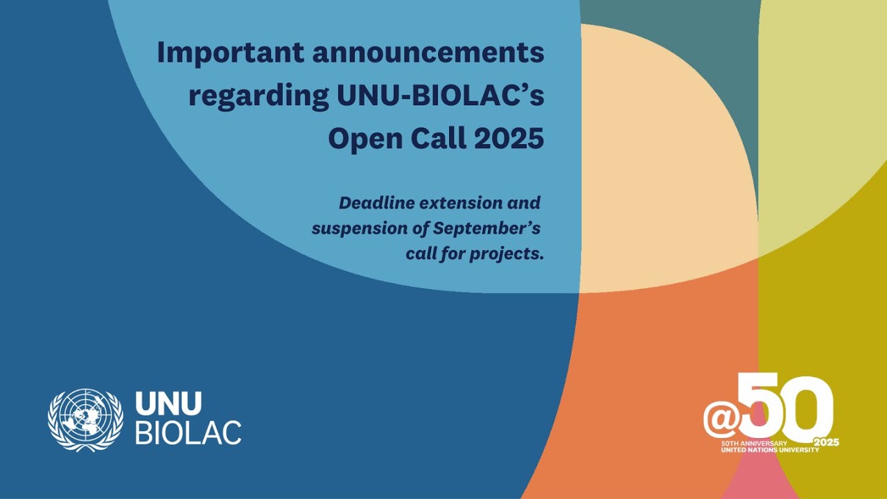 Important Announcement Regarding the 2026 Call for Proposals for Academic Activities