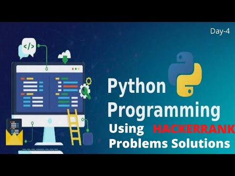 Python Basic Problems Solutionshackerrank Day 4learn Coding Easily How To Become Good Programmer