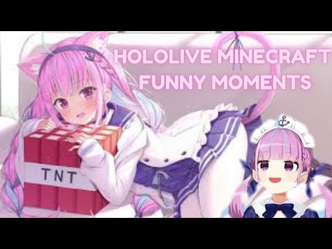 Hololive Minecraft Funny Moments