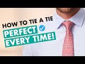 How to Tie-a-Tie - Half Windsor Knot (slowly mirrored) - Easy!