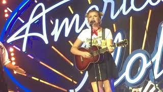 American Idol Live S16: Maddie Poppe - Brand New Key | Monroe, WA 8.28.18