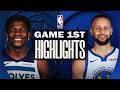 Minnesota Timberwolves Vs Golden State Warriors Game 1st Highlights March 13 2026 NBA