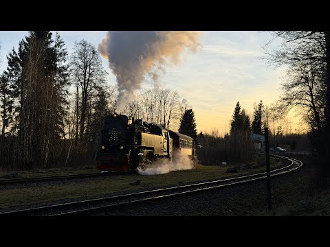 Anfang Dezember 2025 auf der Harzquerbahn / Teil 1 / von Eisfelder Talmühle und Drei Annen Hohne