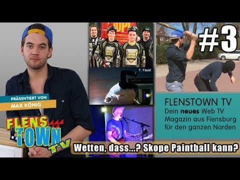 FlensTown TV #3 - "Wetten, dass.." Max Stuntman kann?