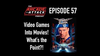 Video Games Into Movies (Tomb Raider, Street Fighter & Mortal Kombat) What's the Point? : AA POD 57