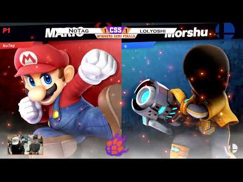 Clemson Smash Series 39 - WS - NoTag (Mario) vs. lolyoshi (Mii Gunner) - SSBU
