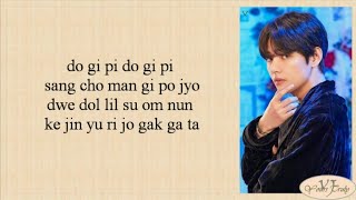V (BTS 방탄소년단) - Stigma (Easy Lyrics)