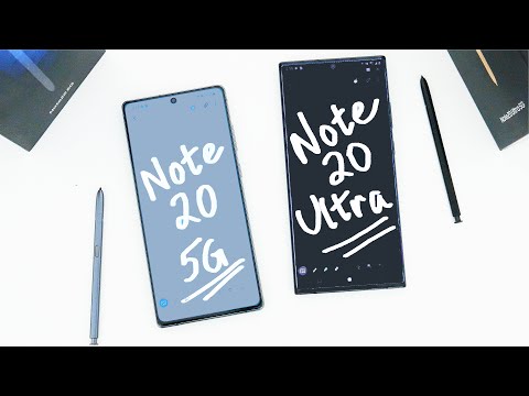 Samsung Note 20 vs Note 20 Ultra Comparison: Everything That's Different & Which One You Should Buy
