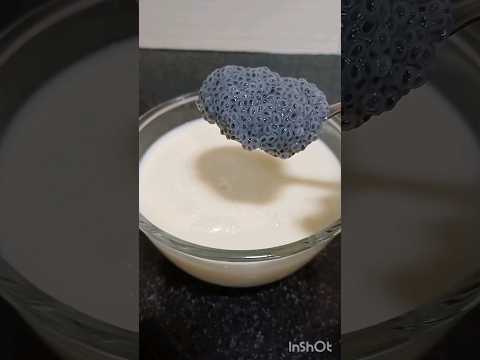 Milk 🥛 sabja seeds drink Recipe #shots