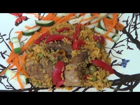 Arroz Amarillo con Cerdo