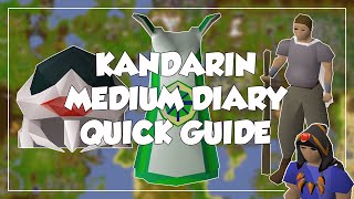 Kandarin Medium Diary Quick Guide - Old School Runescape/OSRS
