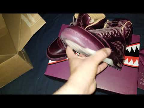 Air Jordan 5 Retro Pinnacle/Take Flight "Bordeaux" review
